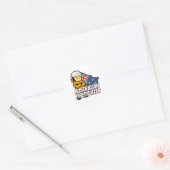 Wee Woo Driver - Sticker op het platteland (Envelop)