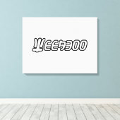 WEEABOO CANVAS AFDRUK (Insitu (Houten vloer))