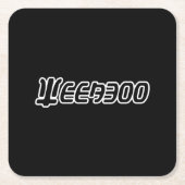 WEEABOO KARTONNEN ONDERZETTERS (Voorkant)