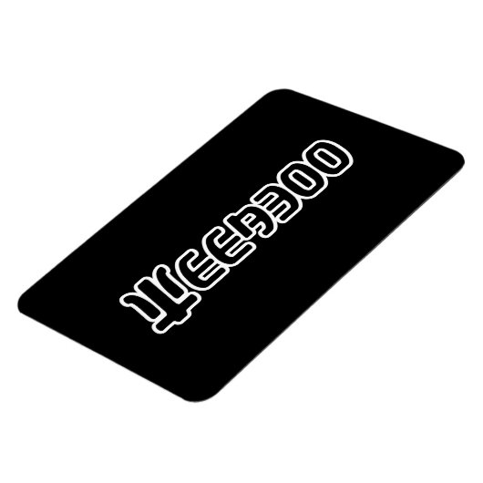 WEEABOO MAGNEET (Linkerzijde)