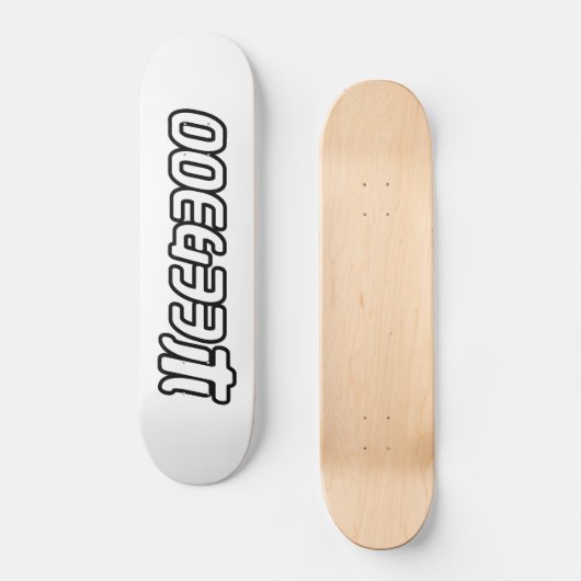 WEEABOO PERSOONLIJK SKATEBOARD (Voorkant)