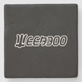 WEEABOO STENEN ONDERZETTER (Voorkant)