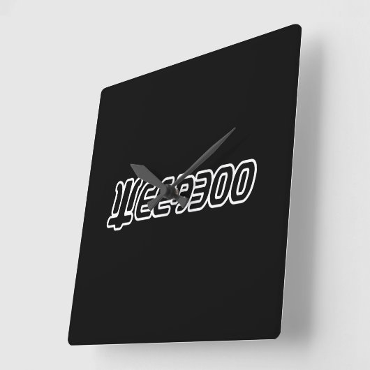 WEEABOO VIERKANTE KLOK (Hoek)