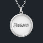 WEEABOO ZILVER VERGULDEN KETTING<br><div class="desc">Weeaboe trots. Wereldbol Trotters is gespecialiseerd in idiosyncratische beelden van rond het wereldbol. Hier vindt u unieke Wenskaarten,  Briefkaarten,  Posters,  Muismatten en meer.</div>