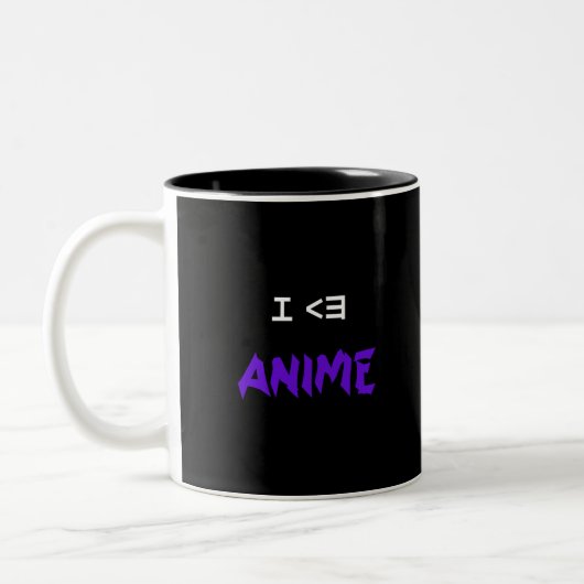 Weeb-Shirt Tweekleurige Koffiemok (Links)