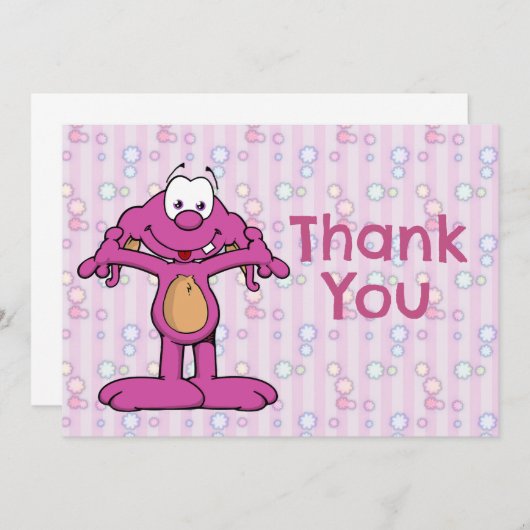 Weeblinks Bedankkaart (Voorkant / Achterkant)