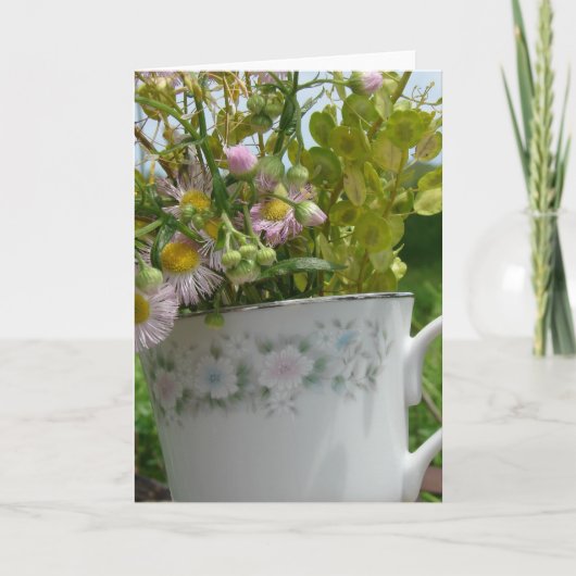 Weed Bouquet Kaart (Voorkant)