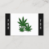 Weed Business, dubbelzijdig Visitekaartje (Achterkant)