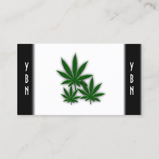 Weed Business, dubbelzijdig Visitekaartje (Achterkant)