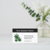 Weed Business, dubbelzijdig Visitekaartje (Staand voorkant)