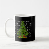Weed Christmas Tree Funny Xmas T Men Women  Koffiemok (Links)