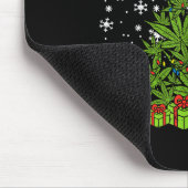 Weed Christmas Tree Funny Xmas T Men Women  Muismat (Hoek)