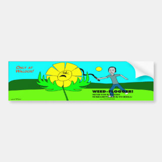 Weed Flogger Bumpersticker! Bumpersticker