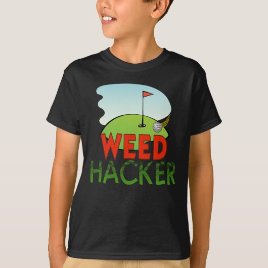 Weed Hacker T-shirt (Voorkant)