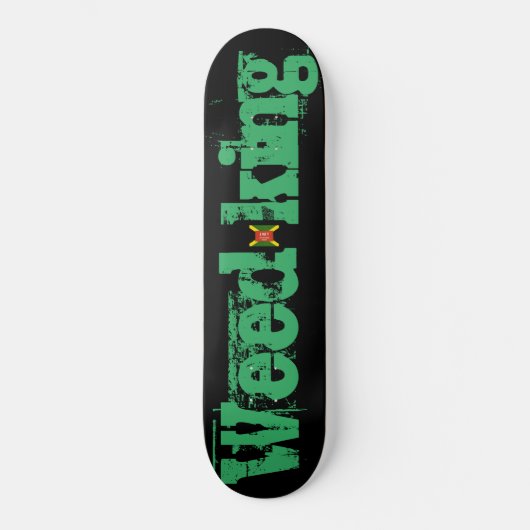 WEED KING/TST-skateboard Persoonlijk Skateboard (Voorkant)
