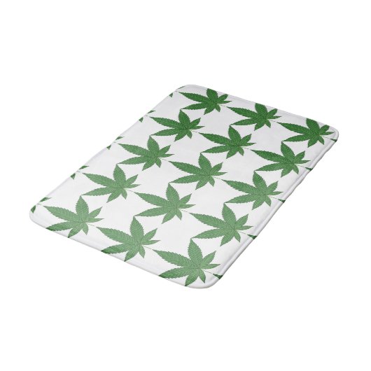 Weed Leaf Badmat (Gekanteld)