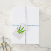 WEED LEAF CADEAULABEL (Met Touw)