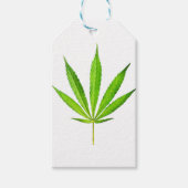 WEED LEAF CADEAULABEL (Voorkant)