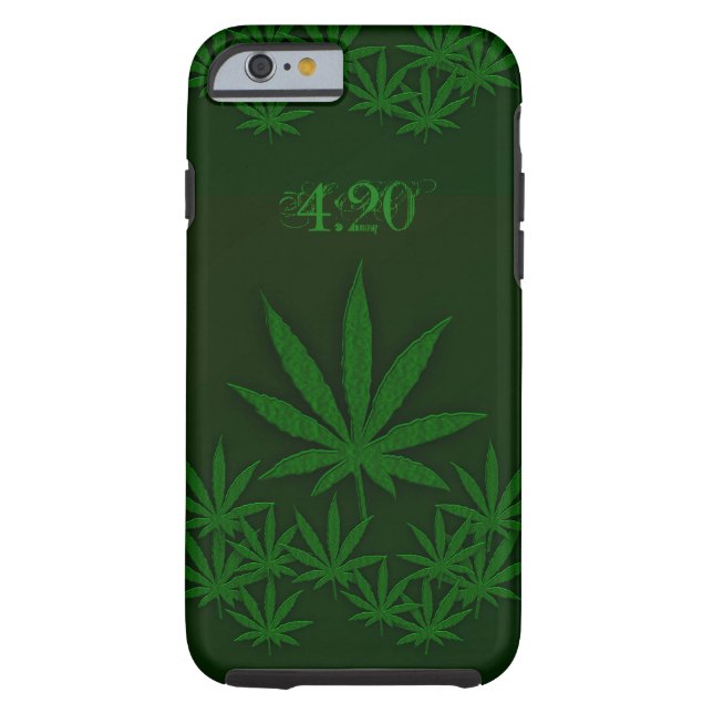 Weed Leaf Case-Mate iPhone Case (Achterkant)