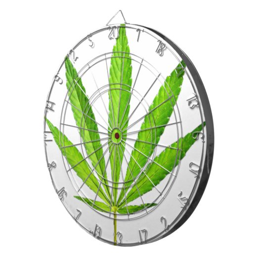 WEED LEAF DARTBORD (Voorkant Rechts)