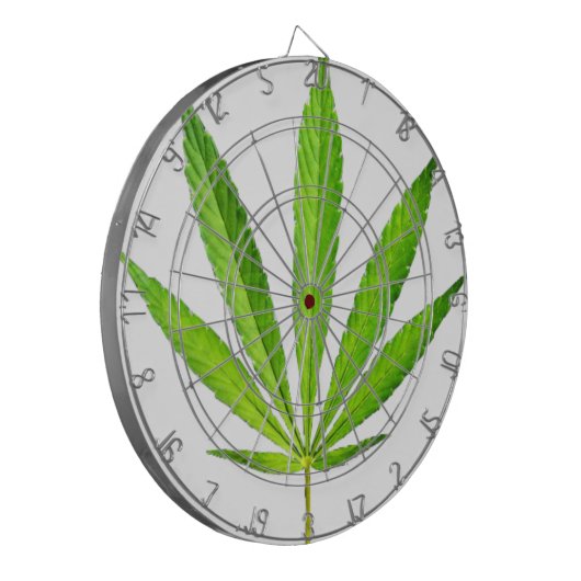 WEED LEAF DARTBORD (Voorkant Links)