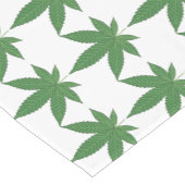 Weed Leaf gepersonaliseerde tafelloper (Hoek)
