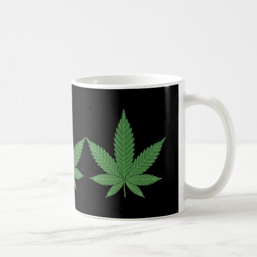 Weed Leaf Koffiemok (Rechts)