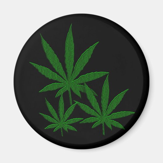 Weed Leaf Magneet (Voorkant)