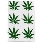 Weed Leaf Medium Cadeauzakje (Voorkant)