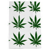 Weed Leaf Medium Cadeauzakje (Achterkant)