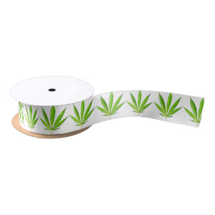 WEED LEAF SATIJNEN LINT