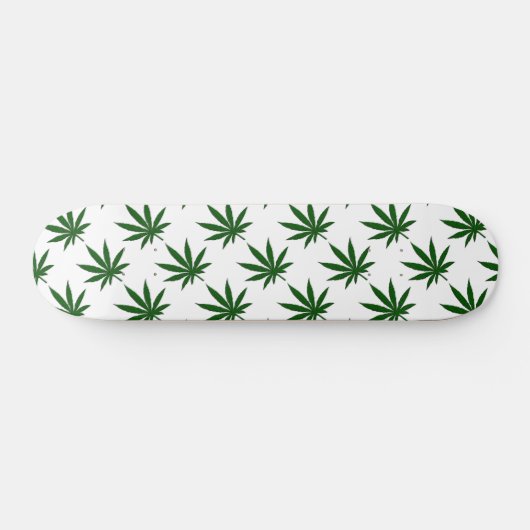 Weed Leaf Skateboard (Horizontaal)