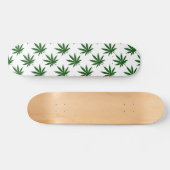 Weed Leaf Skateboard (Horizontaal)