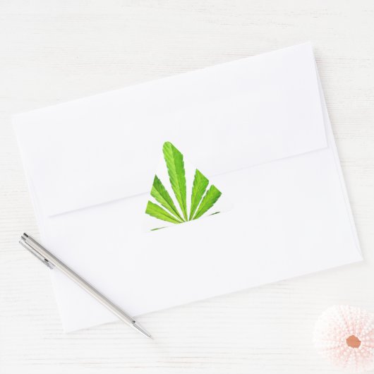 WEED LEAF STICKER (Envelop)