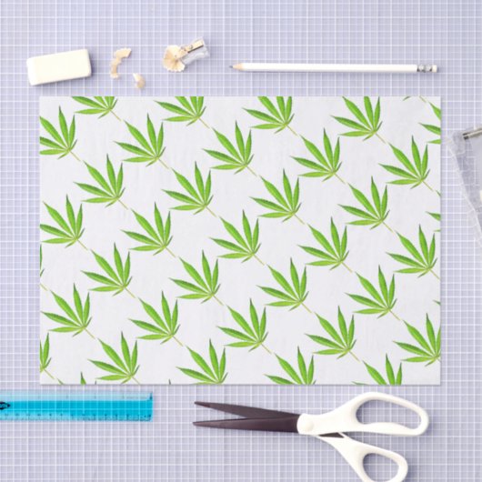 WEED LEAF TISSUEPAPIER (Craft)