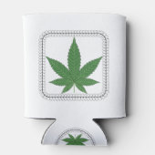 Weed Leaf Tree Trim Blikjeskoeler (Achterkant)