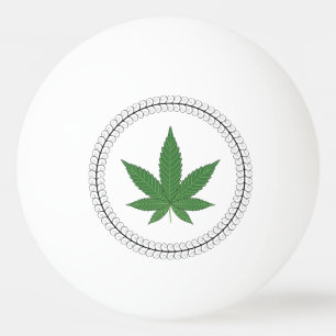 Weed Leaf Tree Trim, speciaal aangepast Pingpongbal