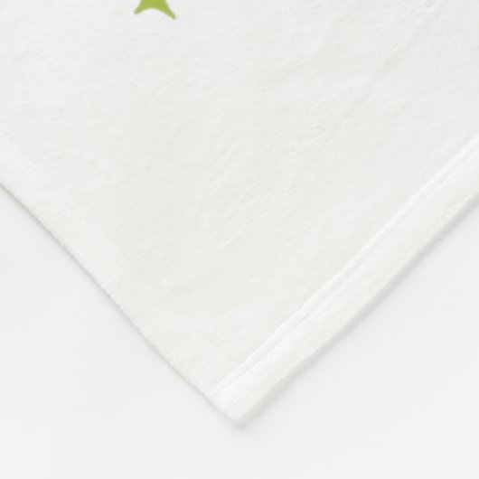 Weed Lover Smoking Light Up Christmas Tree  Fleece Deken (Hoek)