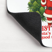 Weed Lover Smoking Light Up Christmas Tree  Muismat (Hoek)