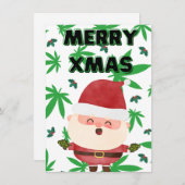 WEED SANTA (Voorkant / Achterkant)