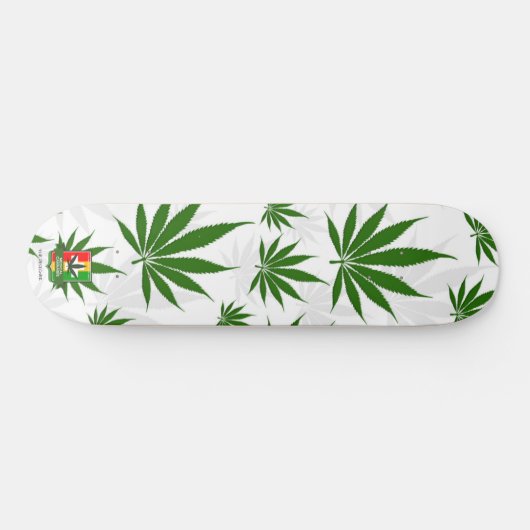 Weed Skateboard, onkruid Schaats, onkruidskateboar Persoonlijk Skateboard (Horizontaal)