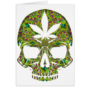 Weed Skull Skeletkop