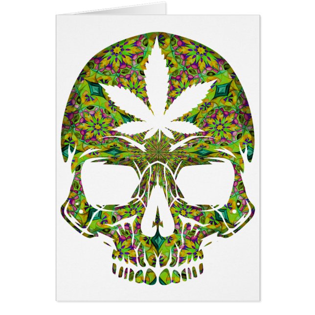 Weed Skull Skeletkop (Voorkant)