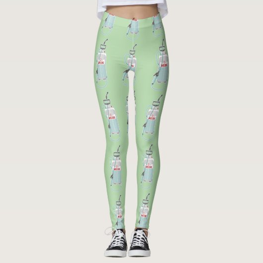 weed spray garden maintenance leggings (Voorkant)