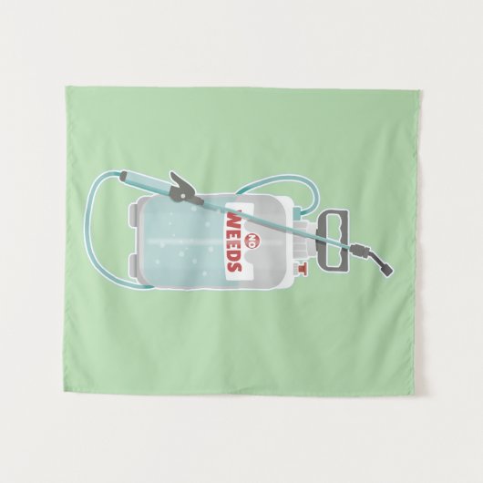 weed spray garden maintenance wandkleed (Voorkant (horizontaal))