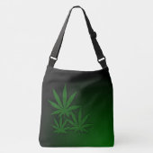 Weed Triple Leaf Crossbody Tas (Voorkant)