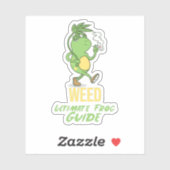 Weed Ultimate Frog Guide Sticker (Vel)