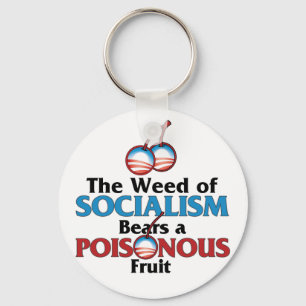 Weed van Socialistm Sleutelhanger