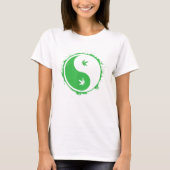 Weed Yin Yang T-shirt (Voorkant)