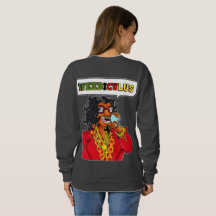 Weediculus Vrouwen Sweatshirt met lange mouwen
